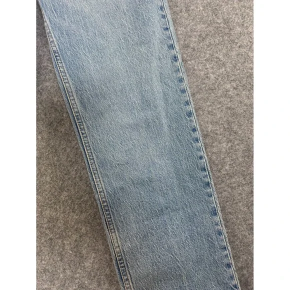 NWT Abercrombie Fitch The 90s Straight Mid Rise Jeans Women Size 27 Reguar - Picture 8 of 12